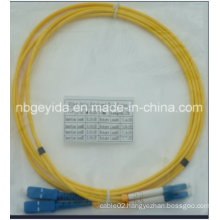 3.0 Sc-LC Sm Duplex Fiber Optic Patch Cord